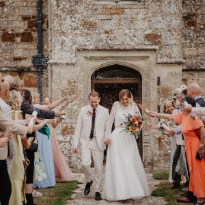 small wedding at kingston manor in august 2025 on isle of wight