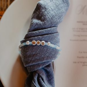 menu and napkin kingston manor